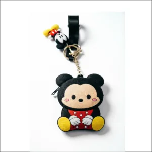 Bolsa o monedero de silicón con diseño de Minnie Mouse y Mickey Mouse