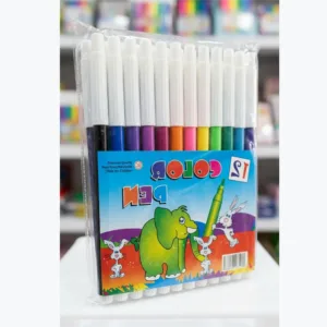 Juego de 12 bolígrafos de colores con la referencia NO.828