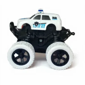 Camioneta policía estilo Monster Truck de fricción