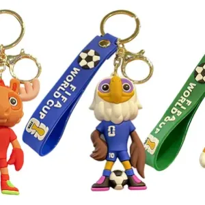 Llaveros mascotas del mundial