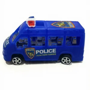 Juguete Carrito Policia azul plástico de alta calidad